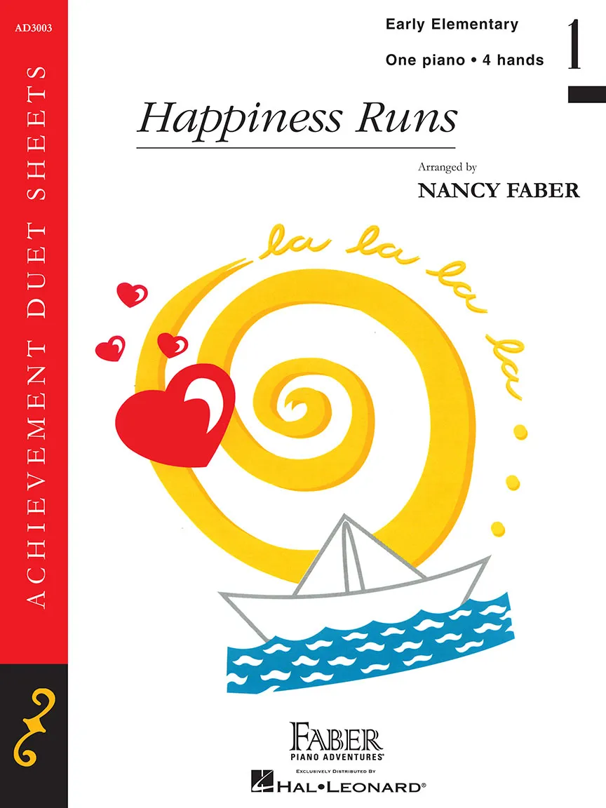 Faber Piano Adventures Happiness Runs noty duet
