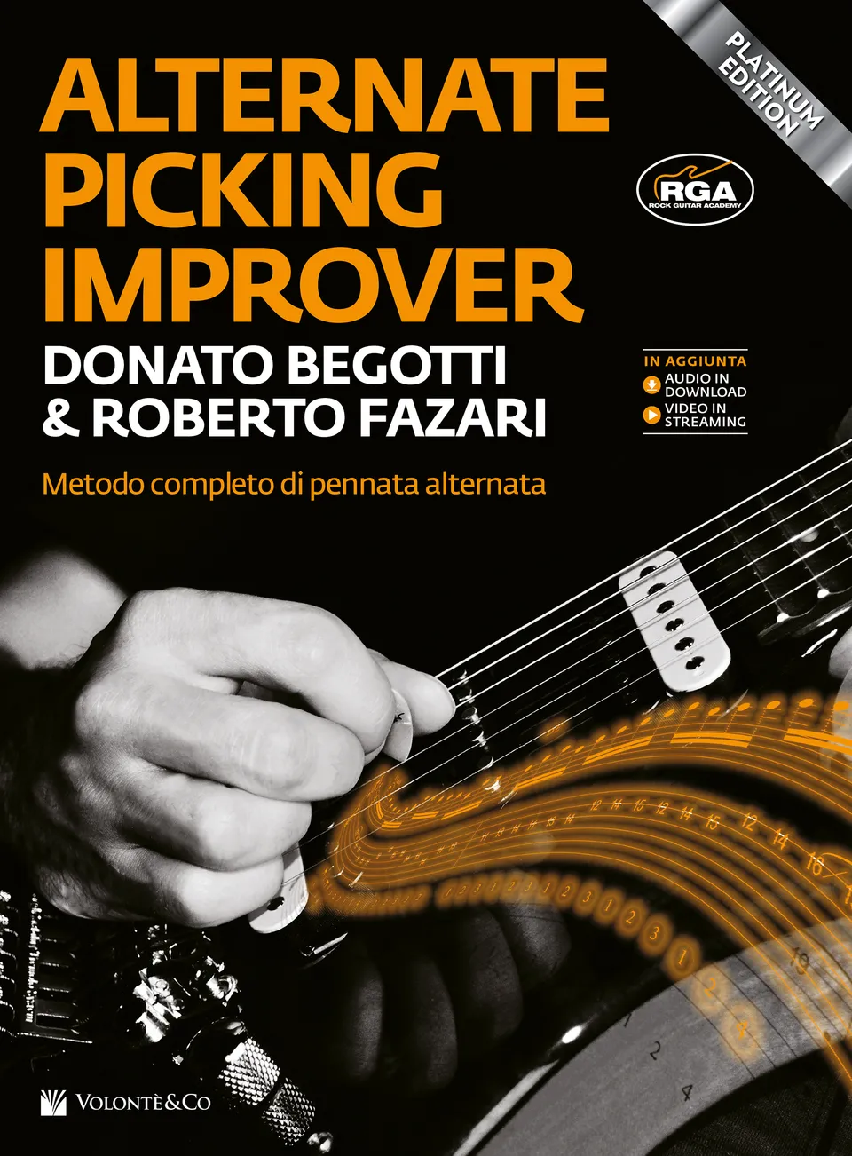 Volonte & Co Alternate Picking Improver Platinum Edition noty pro kytaru