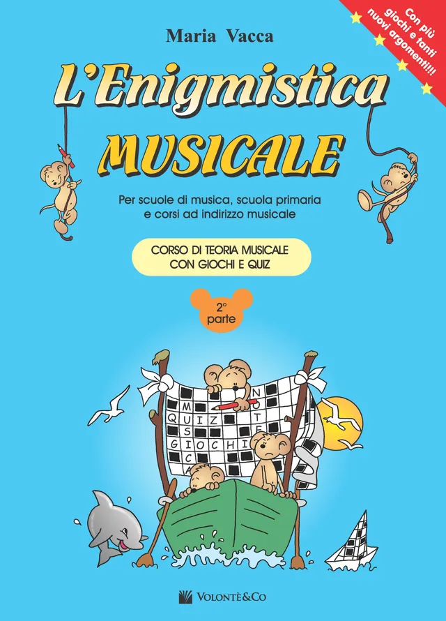Volonte & Co L’Enigmistica Musicale Vol. 2 sešit pro děti
