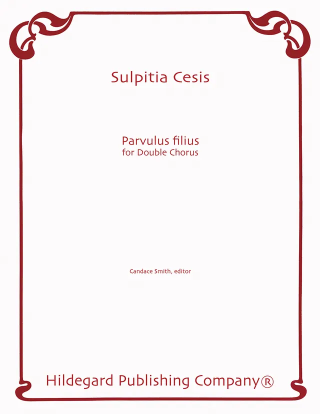 Hildegard Publishing Company Parvulus filius noty dvojitý sbor