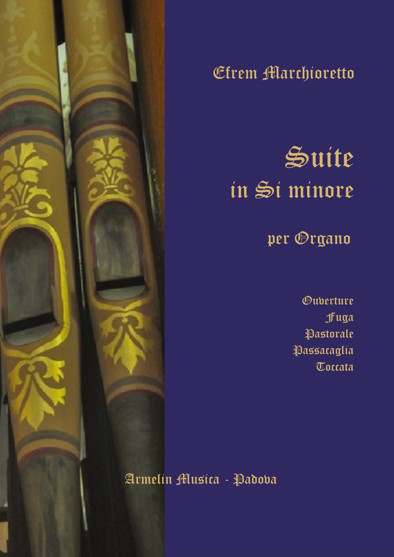 Armelin Musica Suite in Si minore noty pro varhany