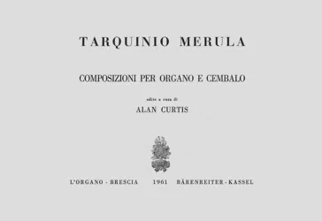 Armelin Musica Composizioni per organo e cembalo noty pro varhany
