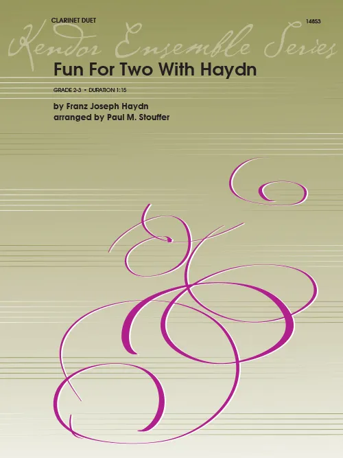Kendor Music Fun For Two With Haydn noty dueta 5 skladeb