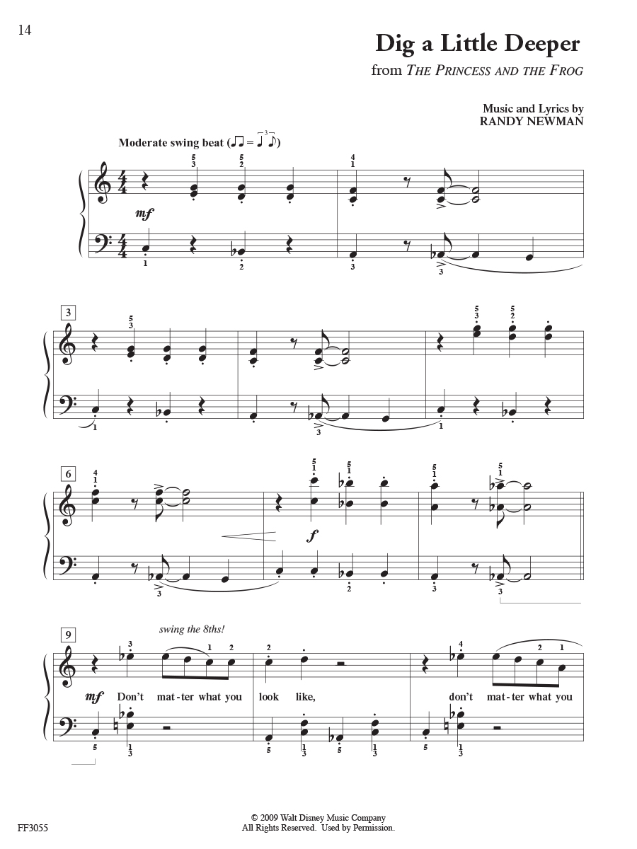Faber BigTime Piano Disney noty pro klavír