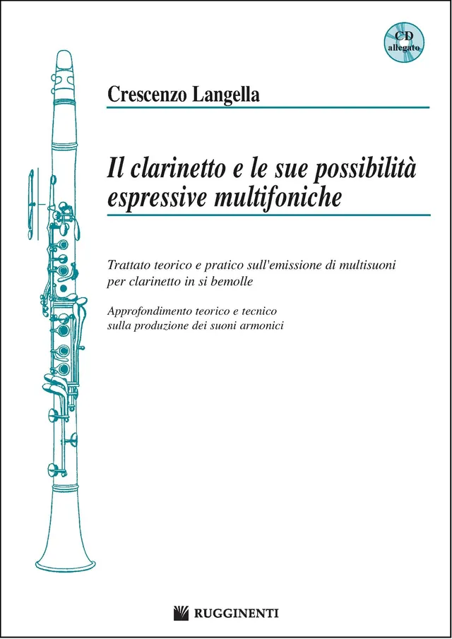 Volonte & Co Il Clarinetto e le sue Possibilità Espressive Multifoniche noty s CD