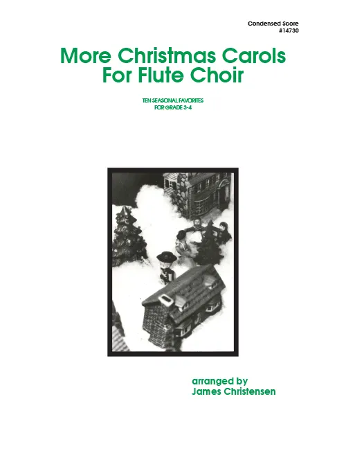 Kendor Music More Christmas Carols Flute Choir partitura