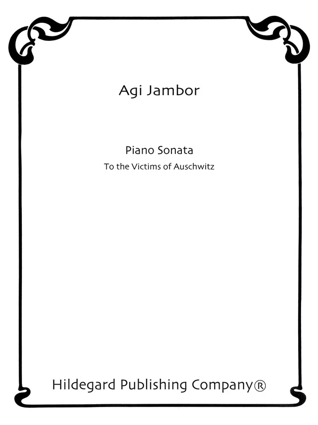 Hildegard Publishing Agi Jambor sonáta digitální noty klavír