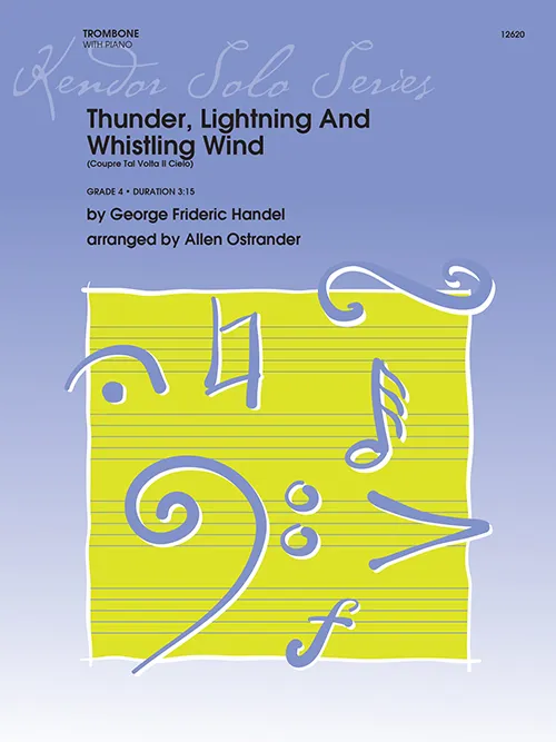 Kendor Music Thunder Lightning and Whistling Wind noty pro trombon