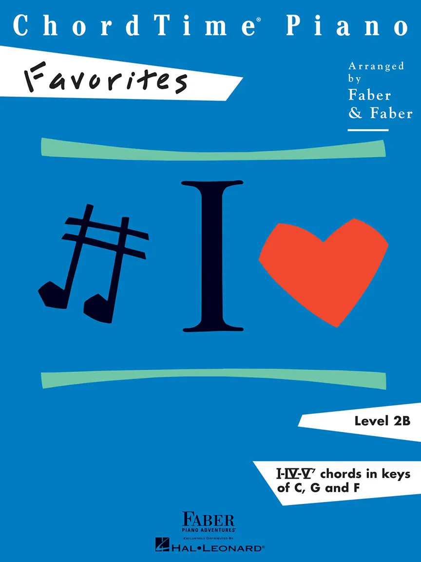 Faber ChordTime Piano Favorites noty pro klavír