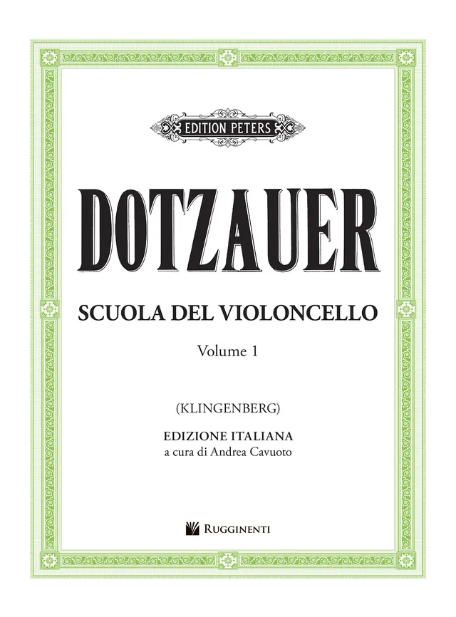Volonte & Co Scuola del Violoncello Vol.1 škola na violoncello