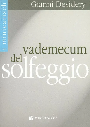 Volonte & Co Vademecum del Solfeggio učebnice solfege zpěvní