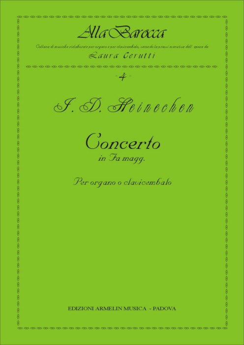 Armelin Musica Concerto in Fa noty