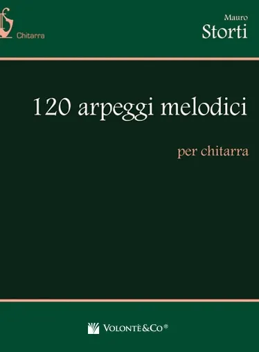 Volonte & Co 120 Arpeggi Melodici noty na kytaru etudy