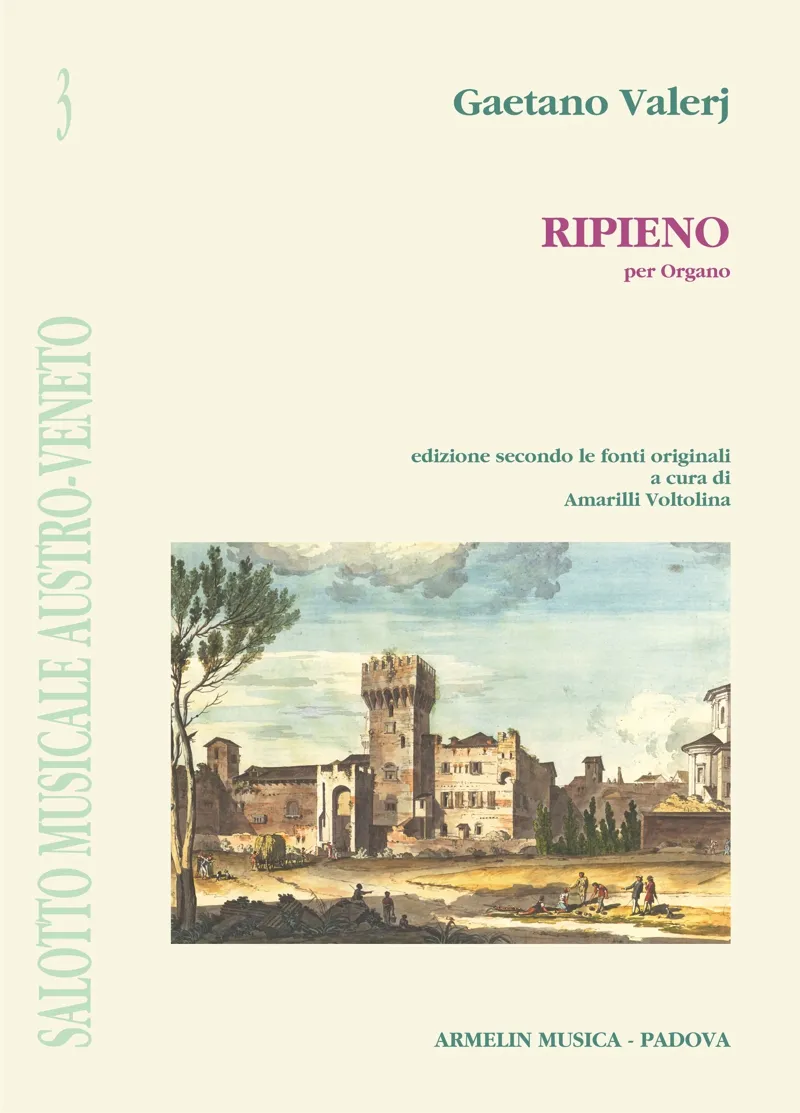 Armelin Musica Ripieno per organo noty pro varhany
