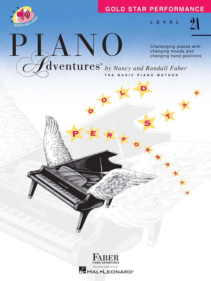 Faber Piano Adventures 2A Gold Star noty klavír