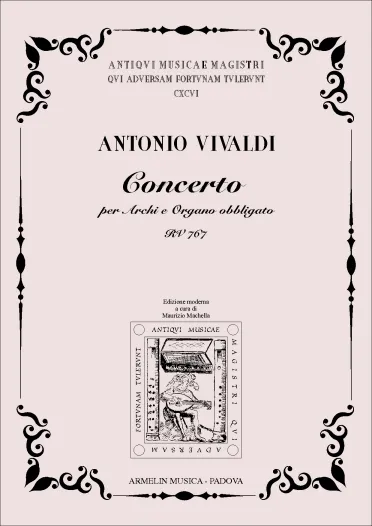 Armelin Musica Concerto RV 767 noty barokní koncert