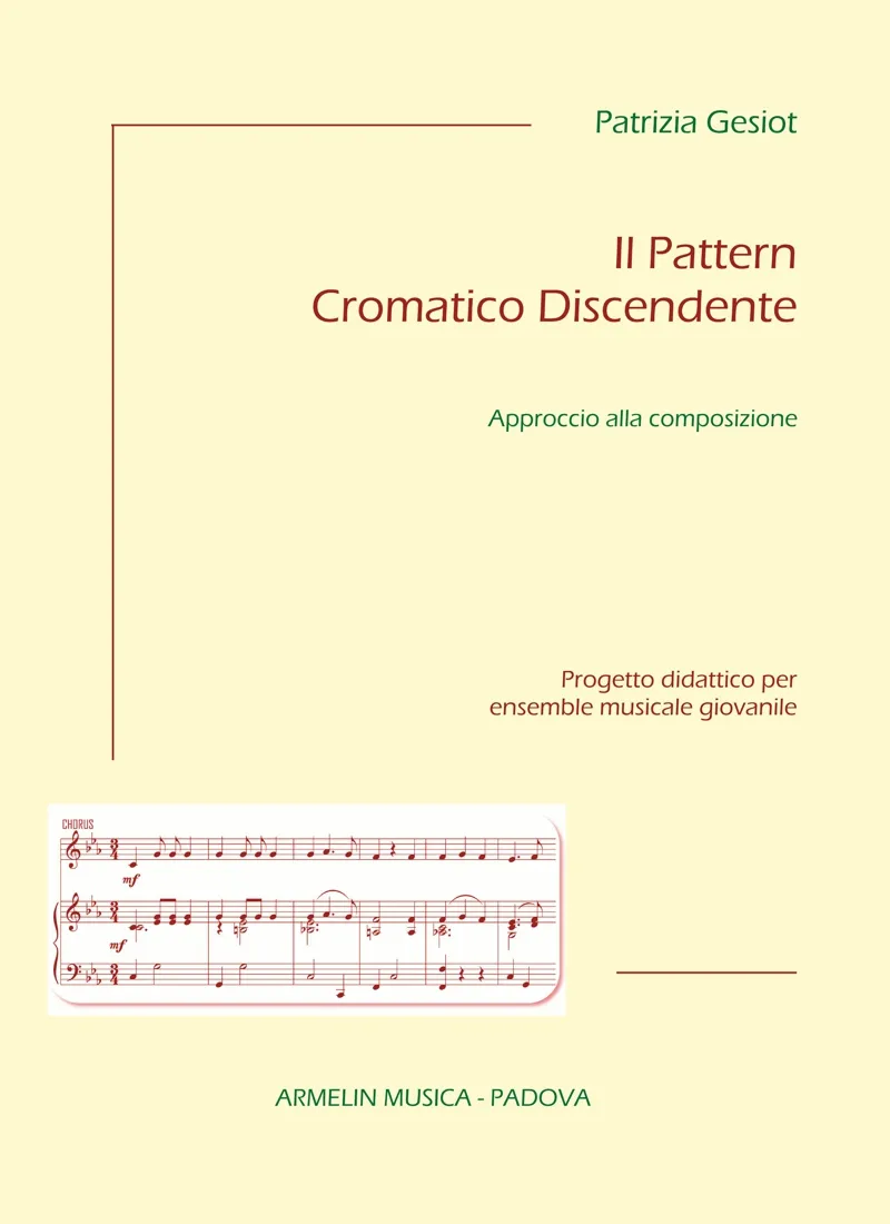 Armelin Musica Il pattern cromatico discentente noty studie