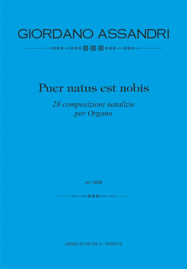 Armelin Musica Puer natus est nobis zpěvník koled 31 skladeb