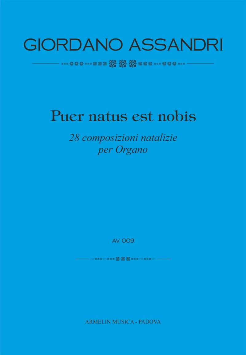 Armelin Musica Puer natus est nobis zpěvník koled 31 skladeb