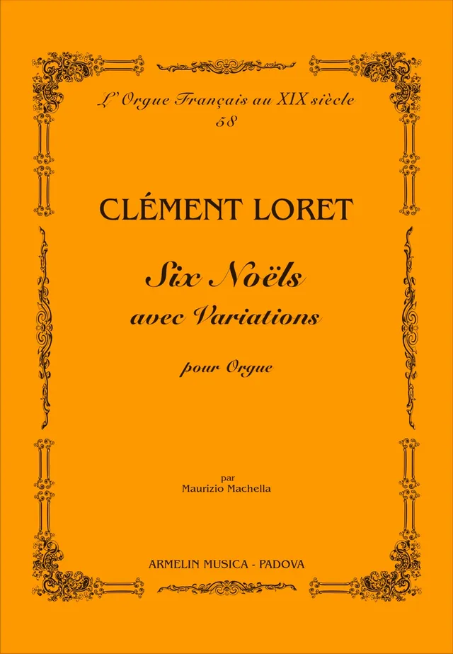 Armelin Musica Six Noëls avec Variations noty tisk