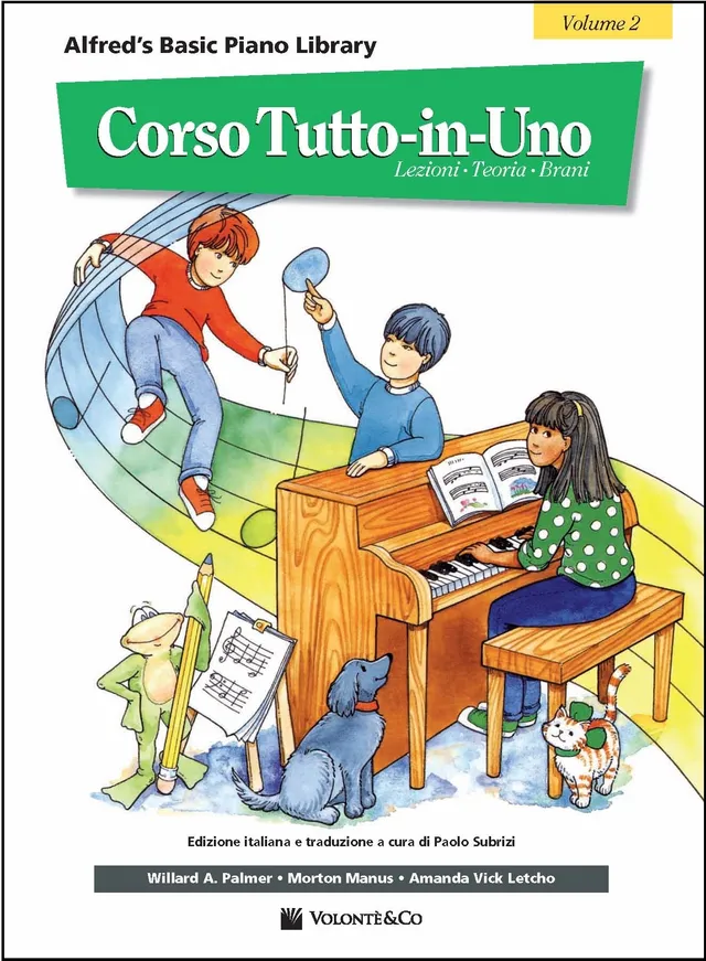 Volonte & Co Corso Tutto-in-Uno Pianoforte Vol.2 noty pro klavír