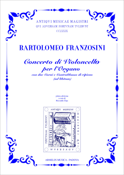 Armelin Musica Concerto di Violoncello per l’organo noty