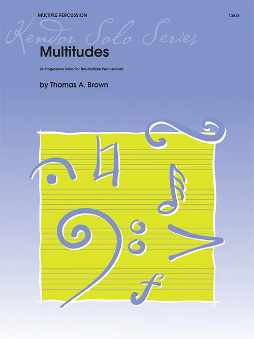 Kendor Music Multitudes noty pro bicí 24 sól