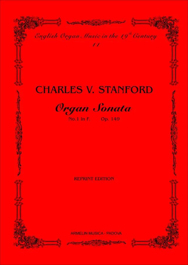Armelin Musica Organ Sonata No.1 F dur op.149 noty pro varhany