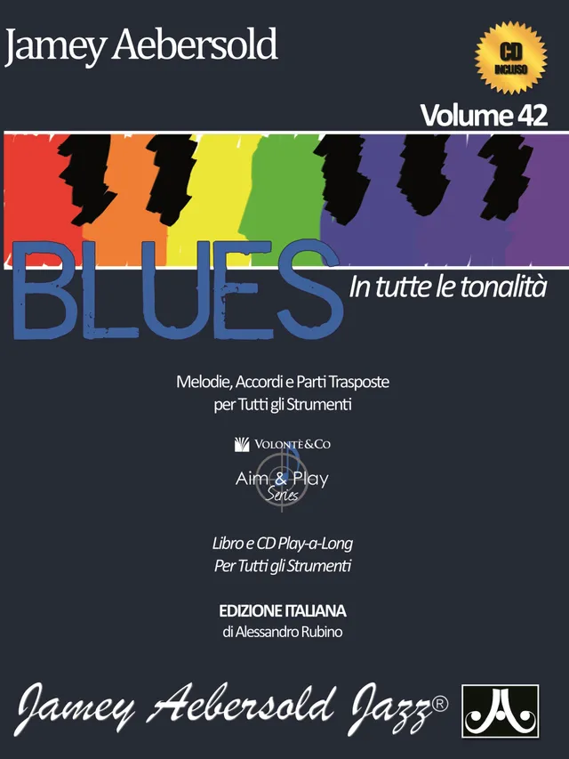 Volonte & Co Aebersold Vol. 42 noty blues s CD