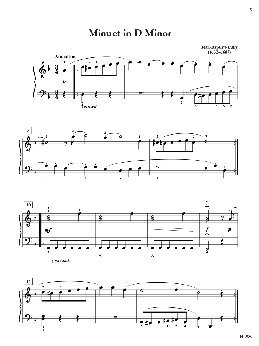 Faber Piano Literature 3 partitura klasický repertoár