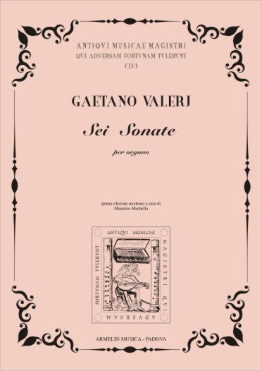 Armelin Musica Sei Sonate per organo varhanní noty