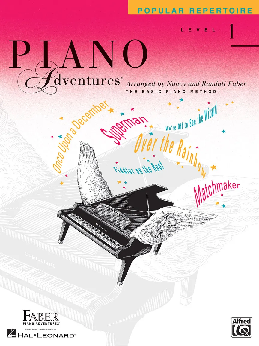 Faber Piano Adventures Level 1 Popular Repertoire noty