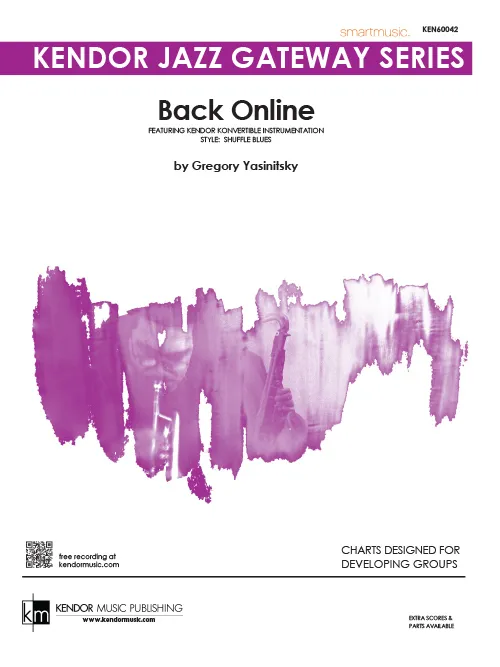 Kendor Music Back Online noty pro big band 9–17 hráčů