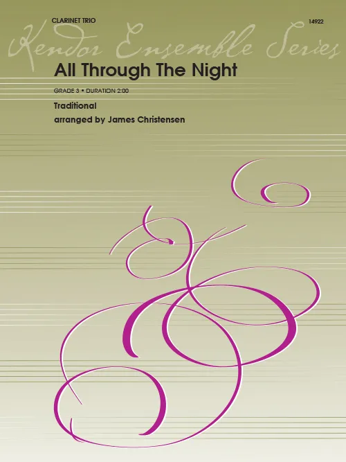 Kendor Music All Through The Night noty pro trio