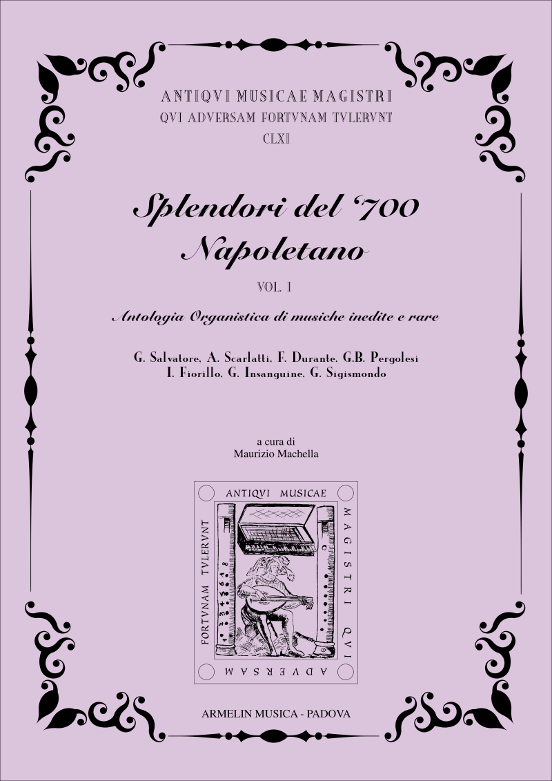 Armelin Musica Splendori del ’700 Napoletano 1 noty pro varhany
