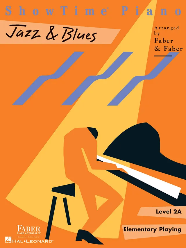 Faber Piano Adventures ShowTime Piano Jazz & Blues noty 2A
