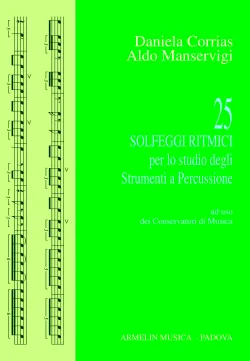 Armelin Musica 25 Solfeggi Ritmici noty rytmická cvičení
