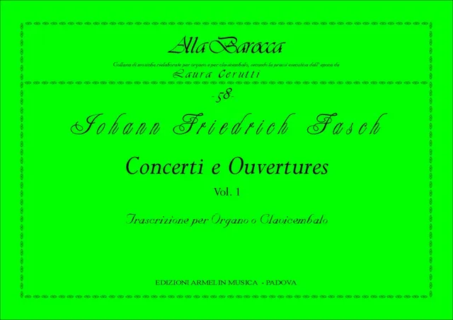 Armelin Musica Concerti e Ouvertures vol. 1 noty koncertní svazek