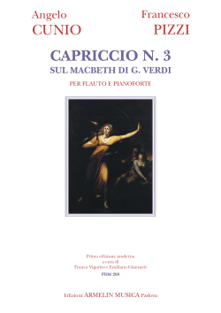 Armelin Musica Capriccio op. 11 n. 3 Macbeth noty