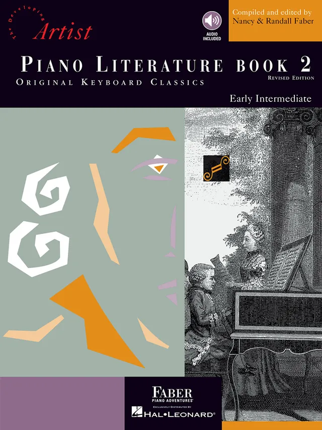 Faber Piano Literature Book 2 noty pro klavír klasika