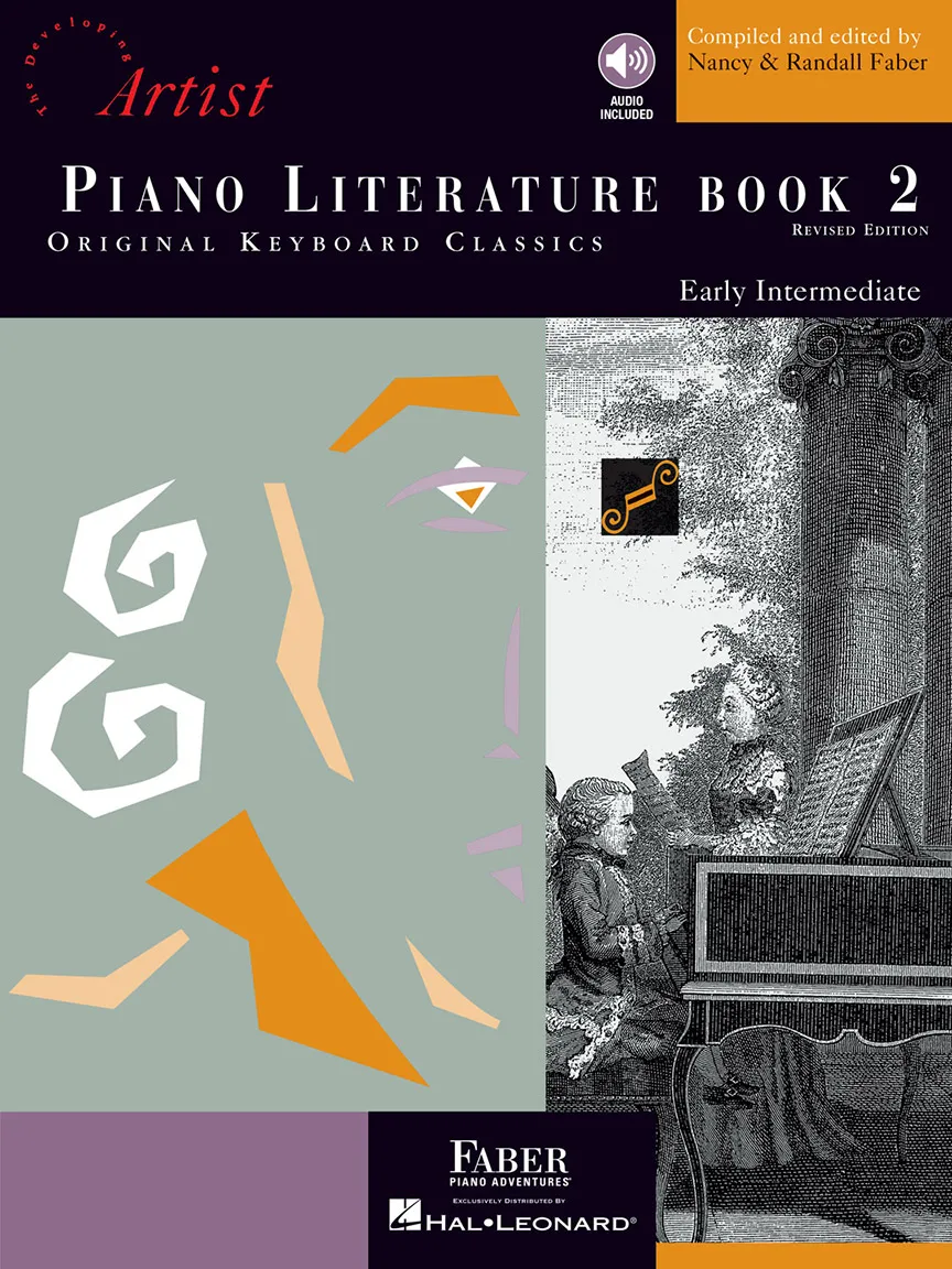 Faber Piano Literature Book 2 noty pro klavír klasika