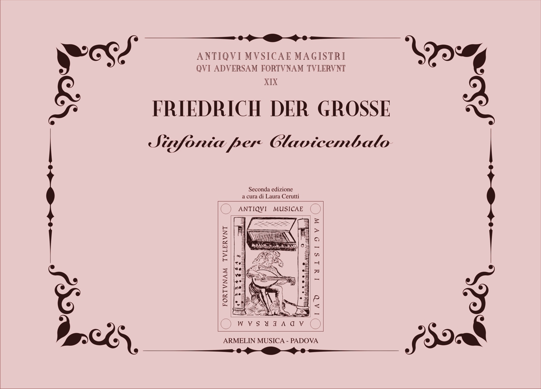 Armelin Musica Sinfonia trascritta noty pro cembalo