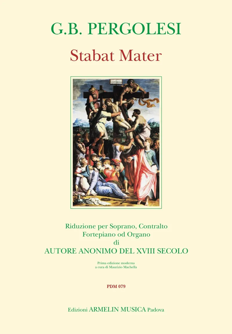 Armelin Musica Stabat Mater a 2 voci noty pro hlasy