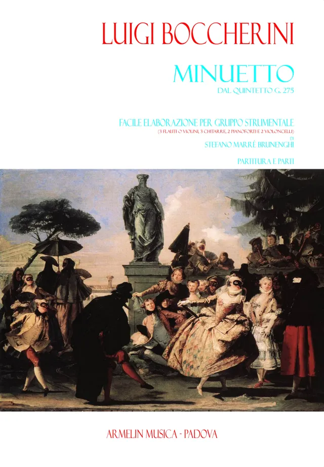Armelin Musica Minuetto dal Quintetto G. 275 noty