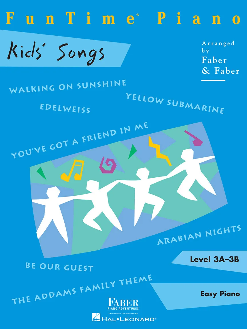 Faber Piano Adventures FunTime Kids' Songs noty level 3A-3B