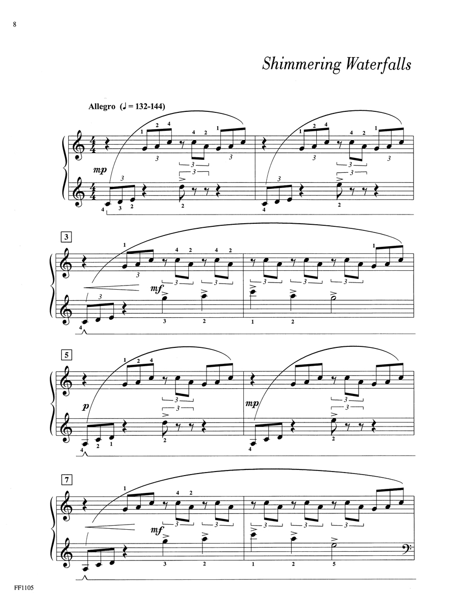 Faber Piano Adventures Once Upon a Rainbow Book 3 noty recitál