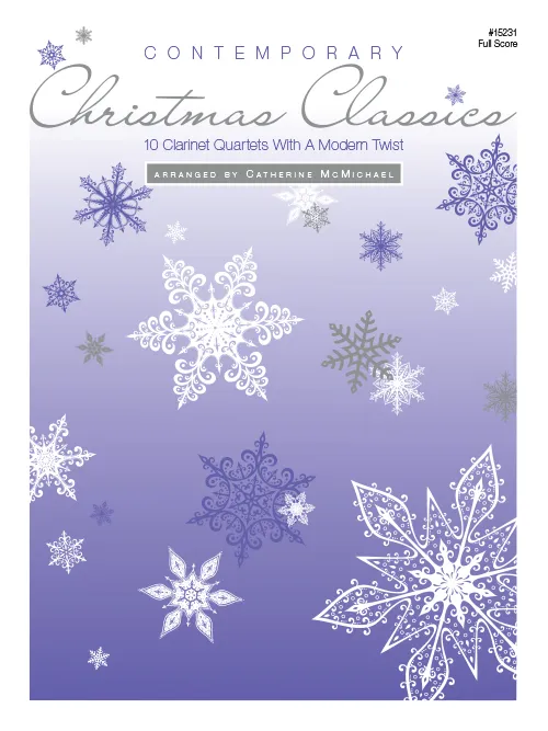 Kendor Music Contemporary Christmas Classics Full Score noty klarinet