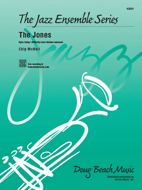 Kendor Music The Jones noty pro big band swing