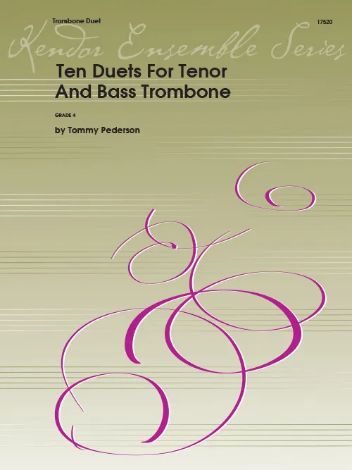 Kendor Music Ten Duets For Tenor and Bass Trombone noty pro pozouny