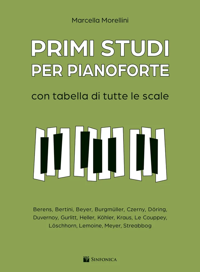 Volonte & Co Primi Studi per Pianoforte škola pro klavír se stupnicemi